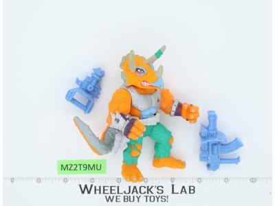 Triceraton 100% Complete Teenage Mutant Ninja Turtle TMNT Playmates 1990 Vintage