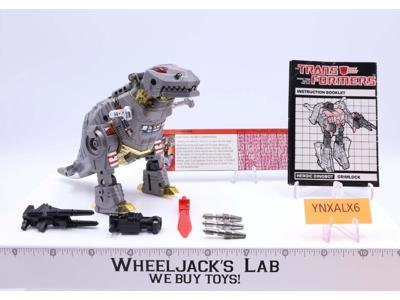 Grimlock 100% Complete Vintage 1985 G1 Transformers Hasbro Action Figure