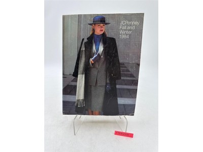 JC Penney Fall Winter 1984 Advertising Catalog Vintage Home & Fashion Classic