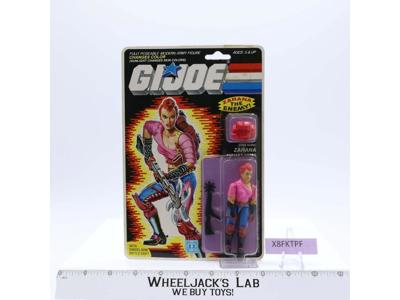 Zarana GI Joe ARAH 1985 Hasbro Vintage Action Figure NEW MOSC SEALED