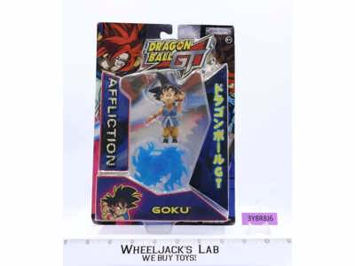 Goku Affliction Dragon Ball GT 2004 Jakks Pacific Action Figure MOSC SEALED