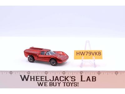 Lola GT70 Red 1969 Redline Hot Wheels Mattel Vintage RL Spectraflame