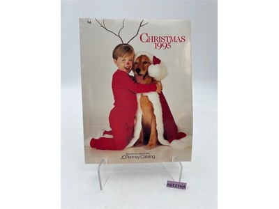 JC Penney Christmas 1995 Advertising Catalog Vintage Home & Fashion Classic