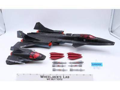 Cobra Night Raven S3P 100% Complete GI Joe 1986 Hasbro Action Figure Vehicle