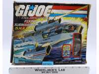 S.H.A.R.C. Flying Submarine Complete W/ Box G.I. Joe 1984 Hasbro Vintage Vehicle