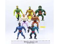 Lot of 7 He-Man Masters Of The Universe MOTU Vintage 1980s Mattel Figures