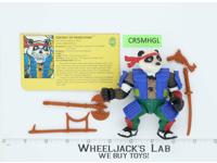 Panda Khan 100% Complete Teenage Mutant Ninja Turtles TMNT Playmates 1990