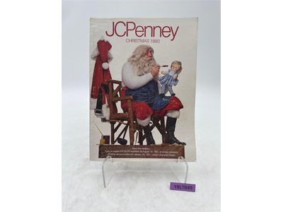JC Penney Christmas 1980 Advertising Catalog Vintage Home & Fashion Classic