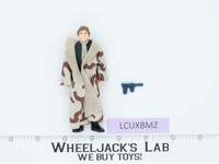 Han Solo Trench Coat 100% Complete Star Wars ROTJ 1983 Vintage Kenner NO REPRO