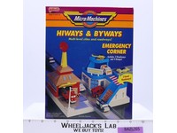 Emergency Corner Micro Machines Hiways & Byways 1990 Galoob Vintage NEW MIB