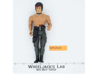 John Rambo Sylvester Stallone Rambo 1986 Coleco Vintage Action Figure