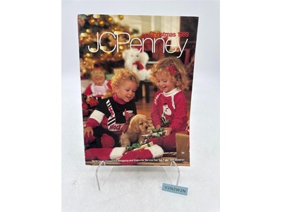 JC Penney Christmas 1989 Advertising Catalog Vintage Home & Fashion Classic