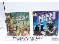 Star Wars Lot of 2 Book and Record Buena Vista ROTJ ESB Lucasfilm