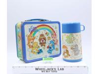Care Bears Metal Lunchbox W/Thermos 1983 Aladdin Industries Vintage