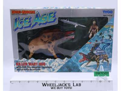 Killer Warthog W/ Zar Cro-magnon Caveman 1990 Tyco Action Figure NEW MOSC SEALED