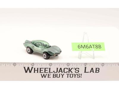 Johnny Lightning Custom Turbine Dark Green 1969 Topper Diecast Vintage