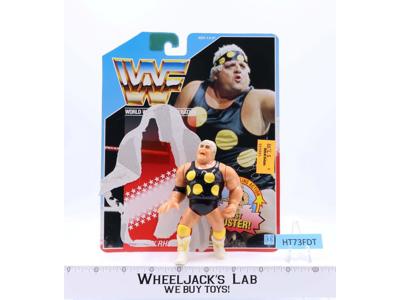 Dusty Rhodes 100% Complete W/Cardback WWF Wrestling 1990 Hasbro Action Figure