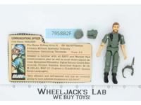 Breaker V1 Straight Arm 100% Complete G.I. Joe 1982 Hasbro Vintage Action Figure