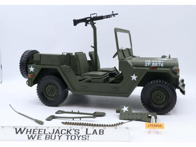 US Army 2F 8674 WWII Military Jeep W/Trailer 1999 21st Century Toys Vehicle