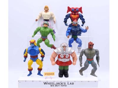 Lot of 7 He-Man Masters Of The Universe MOTU Vintage 1980's Mattel Figures