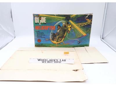 Adventure Team Helicopter Complete GI Joe 1970 Vintage Vehicle Action Figure
