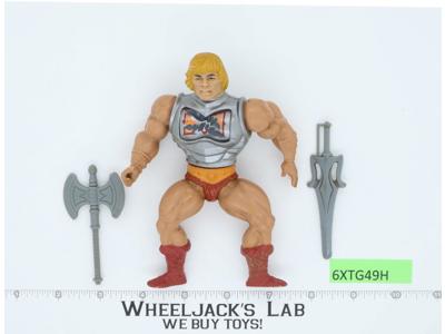 Battle Armor He-Man 100% Complete Masters of the Universe MOTU Mattel 1984
