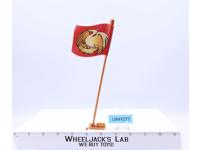 Eternia Flag Pole & Flag W/ Clip 1986 MOTU He-Man Masters of the Universe