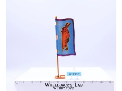 Eternia Flag Pole & Clip 1986 MOTU He-Man Masters of the Universe
