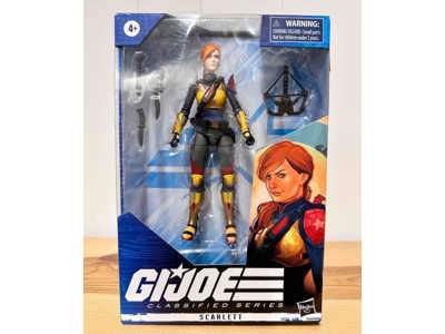 Scarlett #05 GI Joe Classified Series 2020 Hasbro Action Figure NEW MISB SEALED