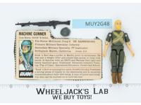 Rock 'N Roll V1 STRAIGHT ARMS 100% Complete G.I. Joe 1982 Hasbro Vintage Figure