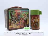 Bonanza Metal Lunchbox W/Thermos Aladdin 1960's Vintage