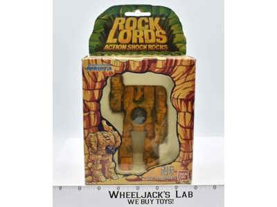 Rock Shot Action Shock Rocks Rock Lords GOBOTS 1986 Bandai Action Figure MIB