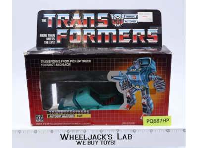 Kup 100% Complete W/Box 1987 Vintage G1 Transformers Hasbro Action Figure