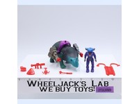 Monoclonius W/Mako Dino Riders 1989 Tyco Toys Vintage Action Figure