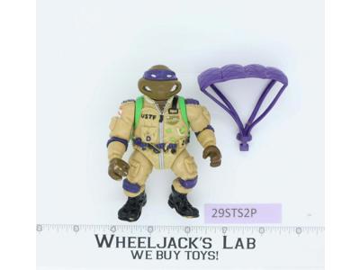 Pro Pilot Don Military Teenage Mutant Ninja Turtles 1991 TMNT Playmates Figure