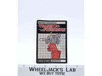 Broadside Action Figure Instruction Manual Booklet 1986 Hasbro G1 Transformers