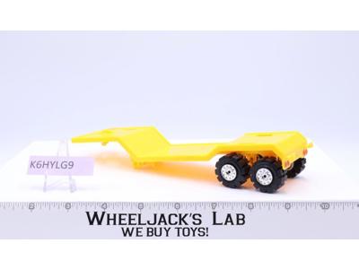 Schaper Stompers 4X4 Semi Lowboy Trailer YELLOW 1982 Vintage