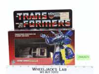 Bluestreak 100% Complete NICE BOX & FIGURE 1985 Vintage Hasbro G1 Transformers