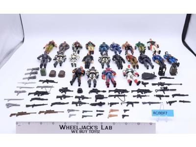 Lot of 23 Modern G.I. Joe Figures Weapons & Accessories 2000's Hasbro