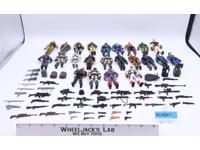 Lot of 23 Modern G.I. Joe Figures Weapons & Accessories 2000's Hasbro