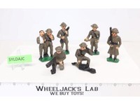 Lead Soldiers (6 pc) Barclay Manoil Toy Cast Hand Painted Vintage Up to 3"