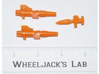 Computron Strafe Missiles Lasers + Hand Gun 1987 Vintage G1 Transformers