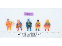 Super Heroes Pencil Toppers DC Comics Vintage 1970's Hong Kong