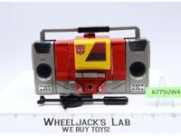Blaster 100% Complete 1985 Vintage G1 Transformers Boombox Action Figure