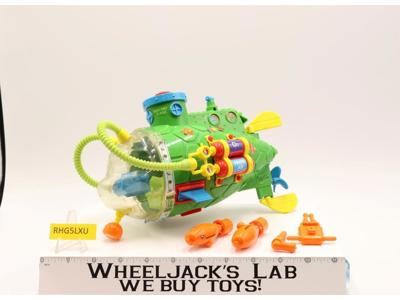 Sewer Sub Submarine TMNT Teenage Mutant Ninja Turtle 1991 Playmates Vehicle