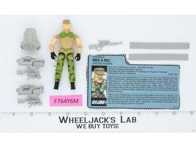 Rock & Roll V2 100% Complete 1989 G.I. Joe Hasbro Vintage Action Figure