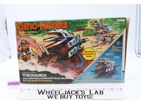 Torosaurus W/ Gunner & Magnus Dino-Riders 1987 Tyco Action Figure NEW MIB NRFB