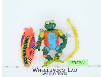 Sewer Surfer Mike 100% Complete Teenage Mutant Ninja Turtles TMNT Playmates 1990