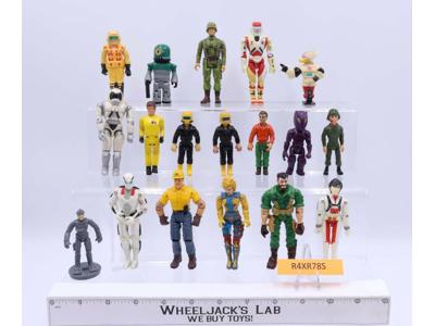 Lot of 18 Miscellaneous Vintage Action Figures Lanard Tootsie Toy Fisher Price