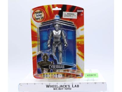 Cyberman Doctor Who 2004 BBC Character Options LTD Action Figure NEW MOSC SEALED